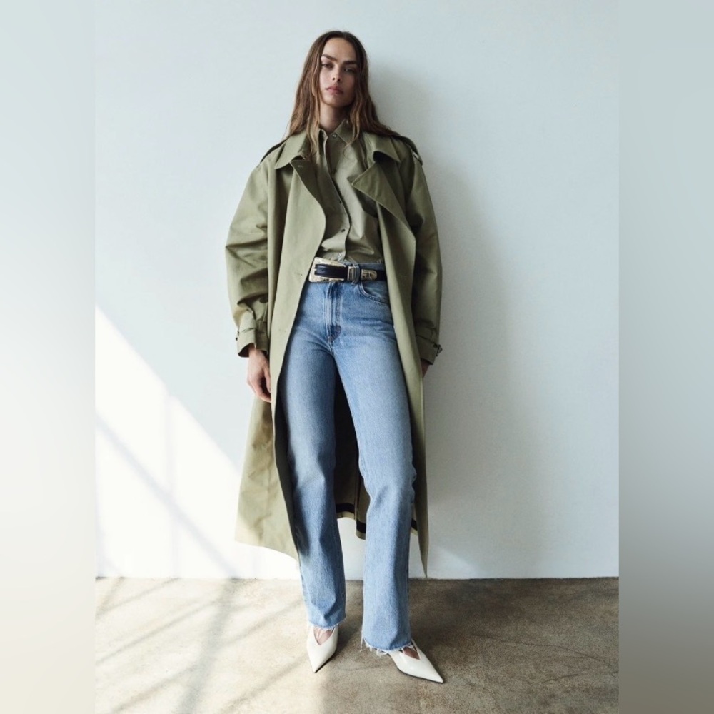 AGOLDE Leena Baby Flare Jeans in Stage Denim size 29 nwot